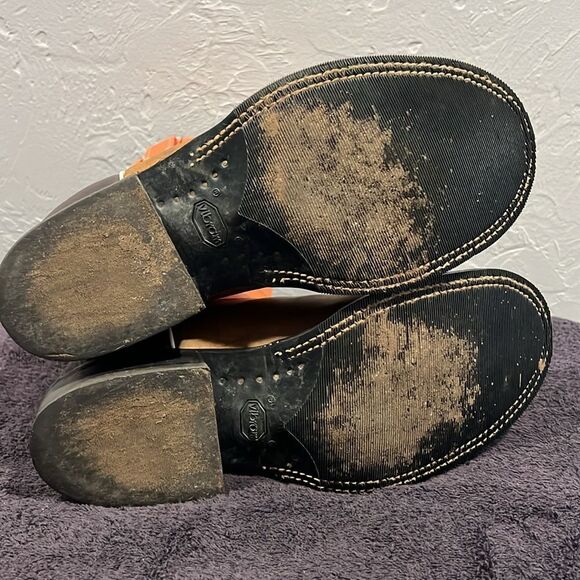 🔥🔥 ANDERSON BEAN Leather Cowboy Western Boots - Expensive Quality - Sz 9 - EUC - Picture 7 of 13